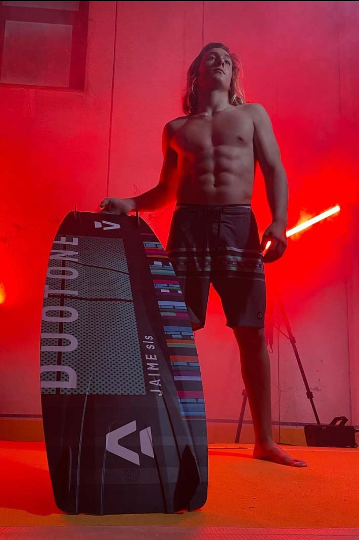 Andrea Principi kitesurf content creator