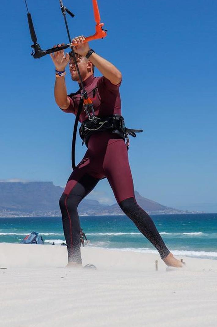 kitesurfing clics in cape town Hayden Jonas