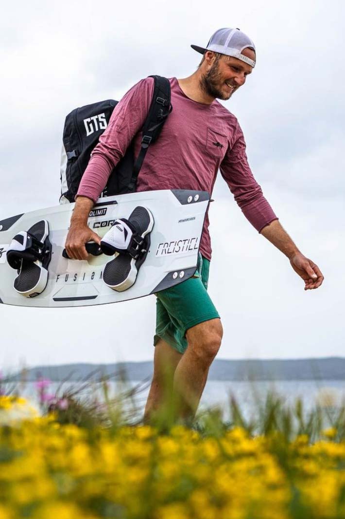 Ben Beholz kitesurf content creator