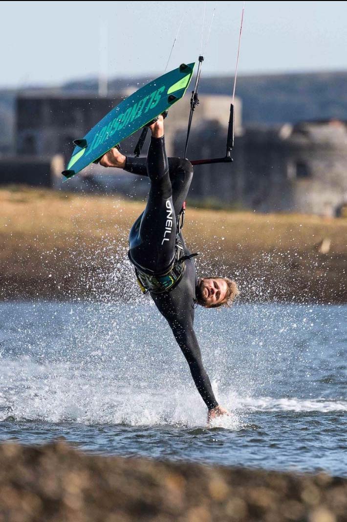 Sam Light kitesurf content creator